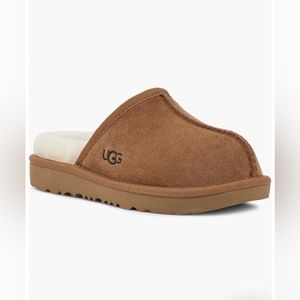 UGG KIDS NEW Keegan SLIPPERS Slides SHEEPSKIN 100% Authentic